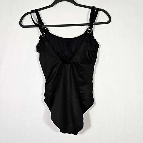 Miraclesuit Swim Black Hamden Mixed Up Underwire Swimsuit 10 - Picture 9 of 12
